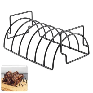 Sparerib-Rek-BBQ-Zwart-Geschikt-Voor-6-Spareribs