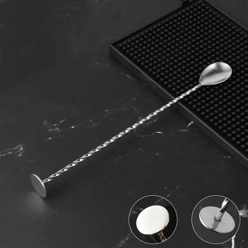 Barlepel Met Stamper - (Disk Spoon) - Afbeelding 2