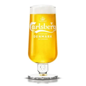 Carlsberg Bierglas – 25cl – Glas op Voet – Origineel
