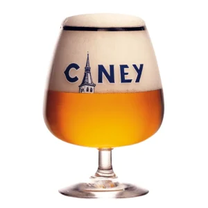 Ciney Bierglas - 25cl - Kelkglas op Voet - Origineel
