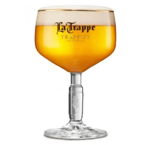 La Trappe Trappist Bierglas - 25cl - Bokaal Glas op Voet - Origineel