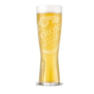 Peroni Bierglas - 25cl - Pilsener Fluitje Modern Model - Origineel