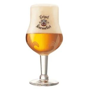 Tripel Karmeliet Bierglas - 25cl - Glas op Voet - Origineel