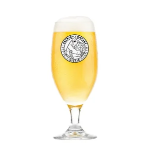Uiltje Bierglas - Brewing Company Est 2012 Haarlem - 25cl – Glas op Voet – Origineel